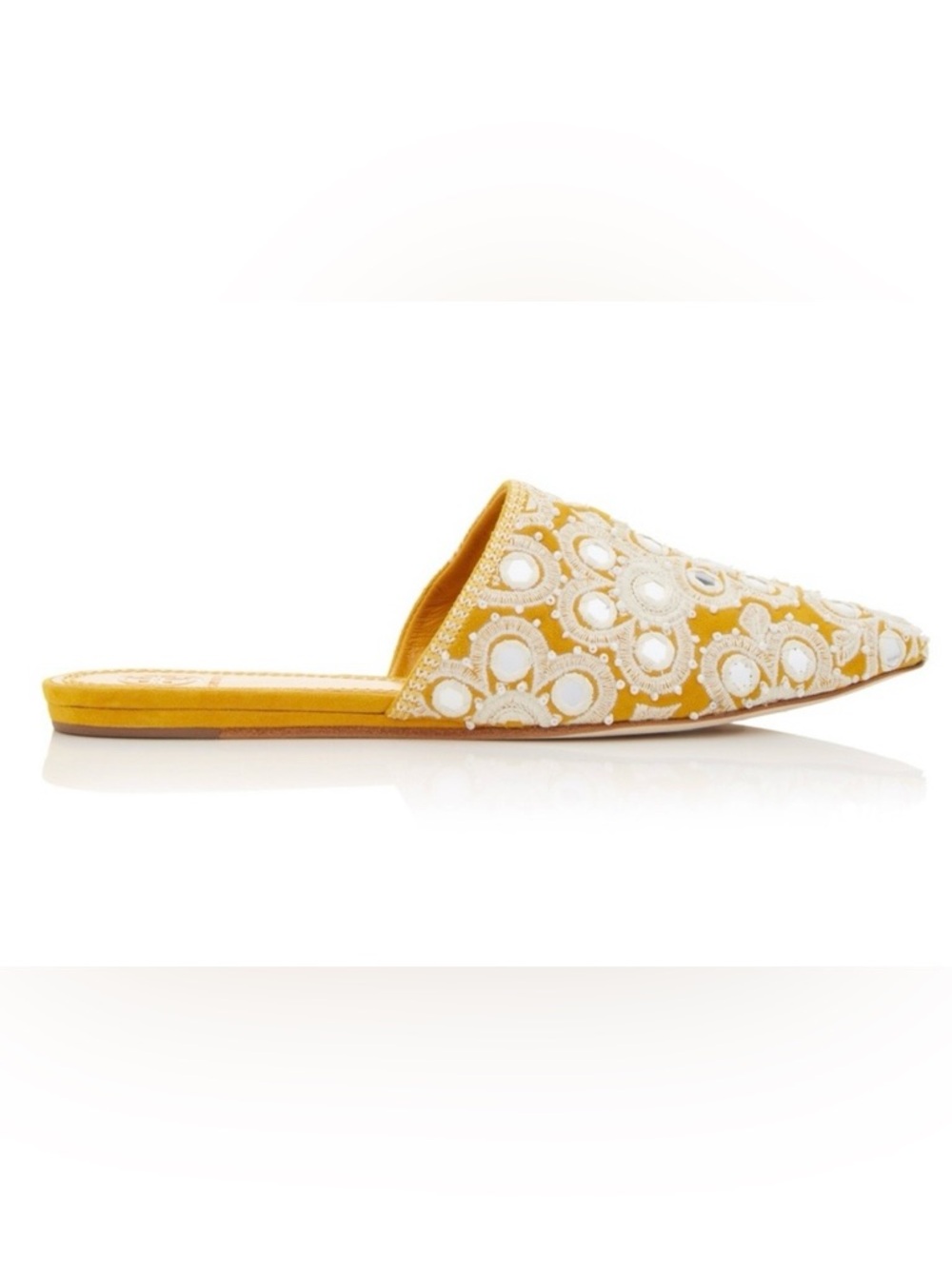 Tory Burch Elora Mirrored Slides - Picture 3 of 8